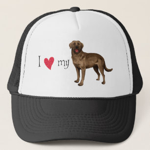 Gorra De Camionero Amo mi laboratorio de chocolate