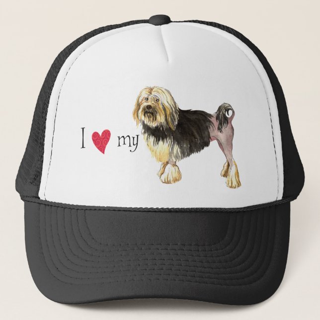 Gorra De Camionero Amo mi Lowchen (Anverso)