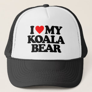 GORRA DE CAMIONERO AMO MI OSO DE KOALA
