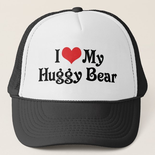Gorra De Camionero Amo Mi Oso Huggy (Anverso)