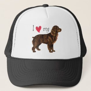 Gorra De Camionero Amo mi perro de aguas de Boykin