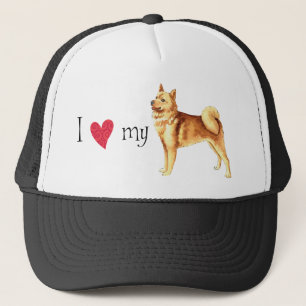 Gorra De Camionero Amo mi Spitz finlandés