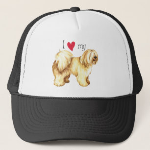 Gorra De Camionero Amo mi Terrier tibetano