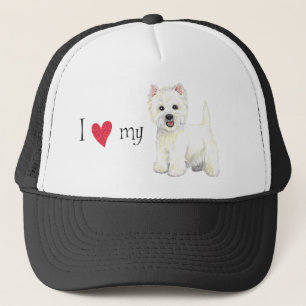 Gorra De Camionero Amo mi Westie