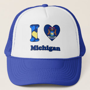 Gorra De Camionero Amo Michigan