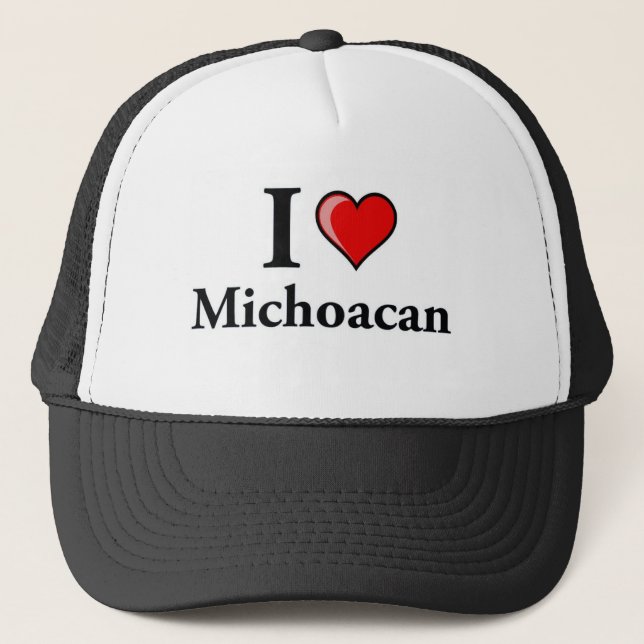 Gorra De Camionero Amo Michoacan (Anverso)