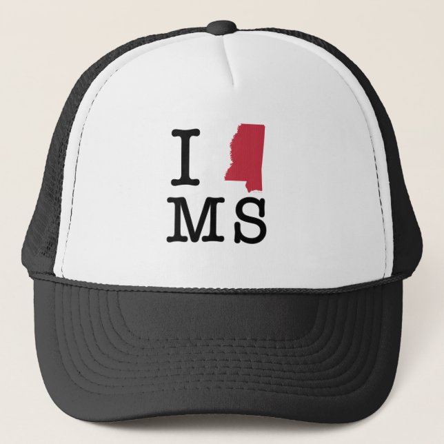Gorra De Camionero Amo Mississippi (Anverso)