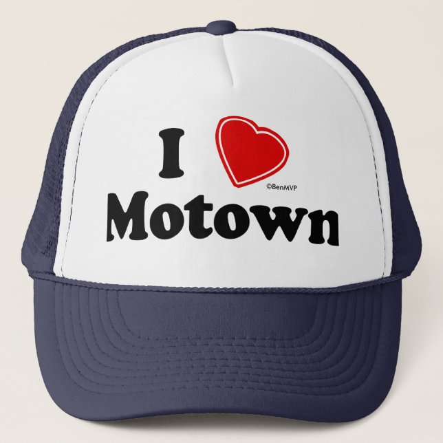 Gorra De Camionero Amo Motown (Anverso)