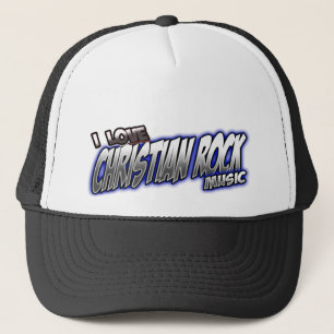 Gorra De Camionero Amo música rock CRISTIANA