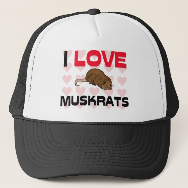 Gorra De Camionero Amo Muskrats (Anverso)
