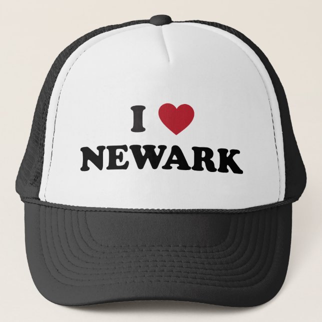Gorra De Camionero Amo Newark New Jersey (Anverso)