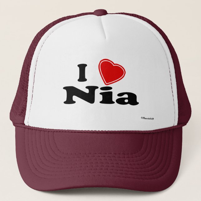 Gorra De Camionero Amo Nia (Anverso)