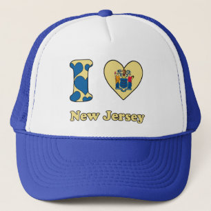 Gorra De Camionero Amo Nueva Jersey