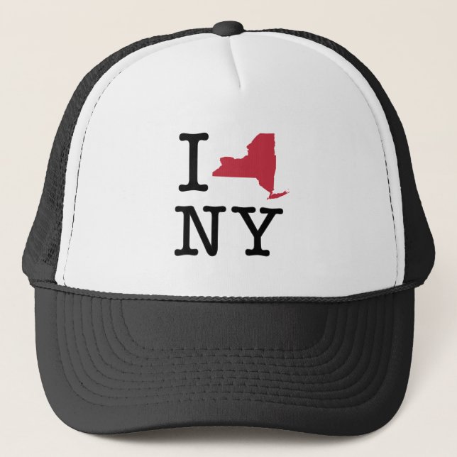 Gorra De Camionero Amo Nueva York (Anverso)