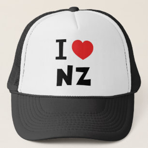 Gorra De Camionero Amo Nueva Zelanda