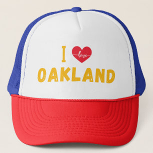 Gorra De Camionero amo Oakland, California