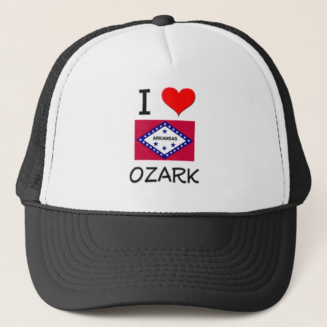 Gorra De Camionero Amo OZARK Arkansas (Anverso)