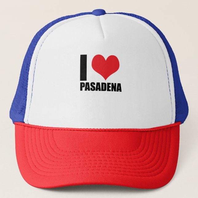 Gorra De Camionero Amo Pasadena (Anverso)