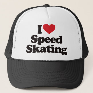 Gorra De Camionero Amo patinaje de velocidad
