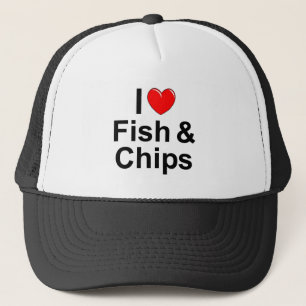 Gorra De Camionero Amo pescados y microprocesadores (del corazón)
