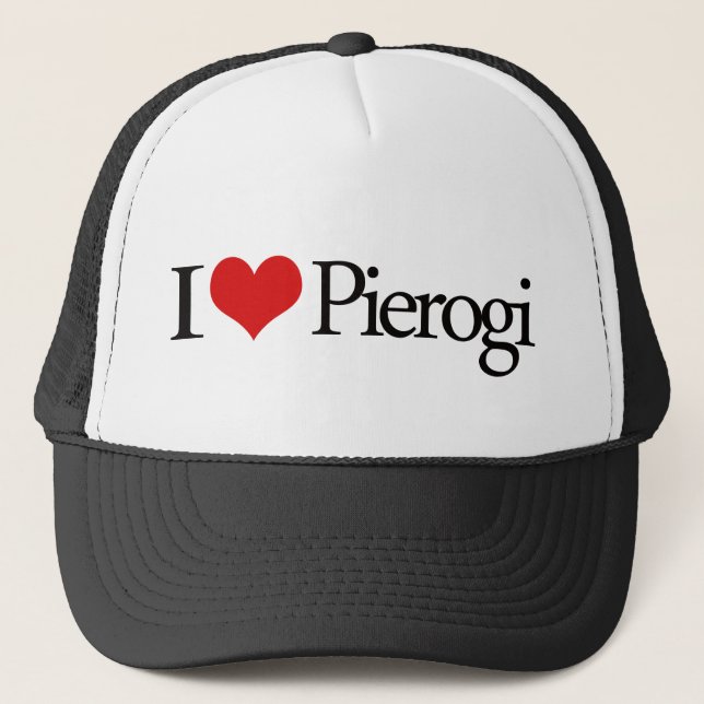 Gorra De Camionero Amo Pierogi (Anverso)