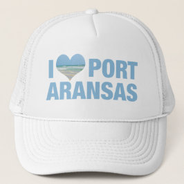 Gorra De Camionero Amo Port Aransas Cute Texas Beach