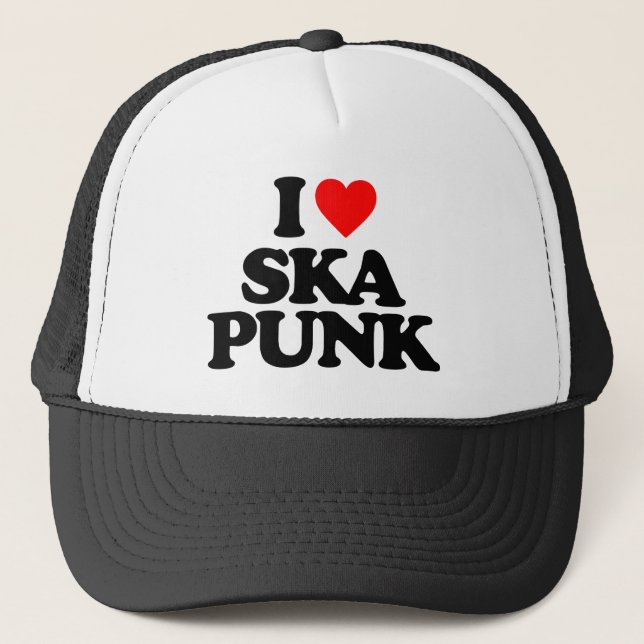 GORRA DE CAMIONERO AMO PUNK DE SKA (Anverso)