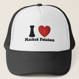 Gorra De Camionero Amo Puré De Papas Regalo De Cena De Acción De Grac