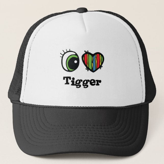 Gorra De Camionero Amo (Quiero) a Tigger (Anverso)