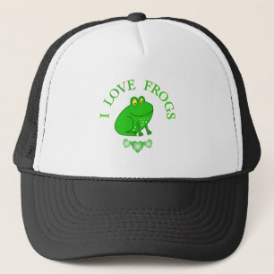 Gorra De Camionero Amo ranas