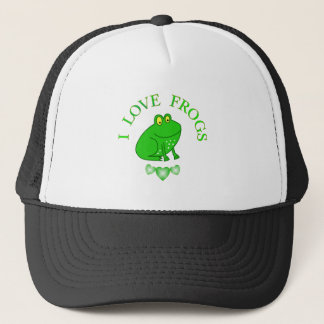 Gorra De Camionero Amo ranas