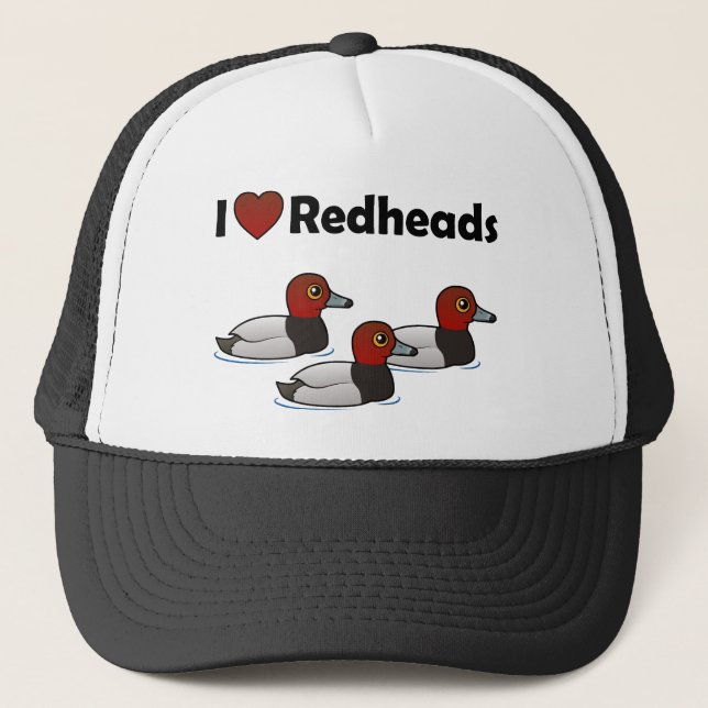Gorra De Camionero Amo Redheads (Anverso)