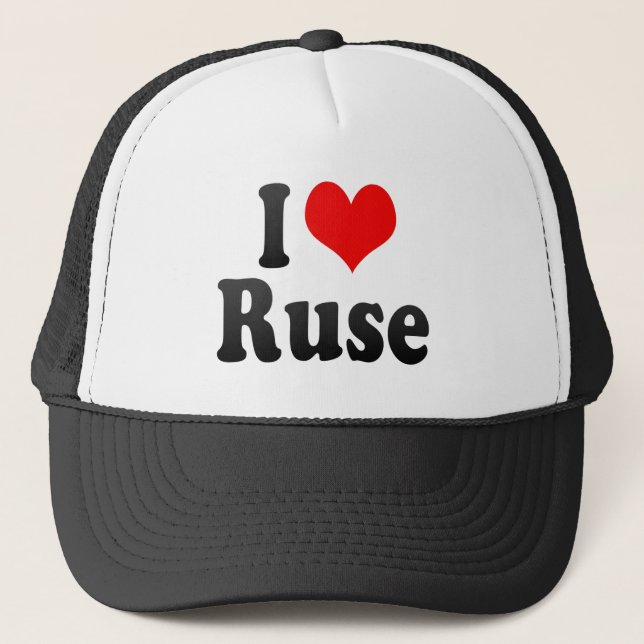 Gorra De Camionero Amo Ruse, Bulgaria (Anverso)