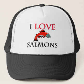 Gorra De Camionero Amo salmones