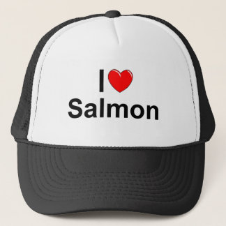 Gorra De Camionero Amo salmones (del corazón)