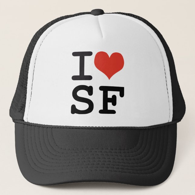 Gorra De Camionero Amo San Francisco (Anverso)