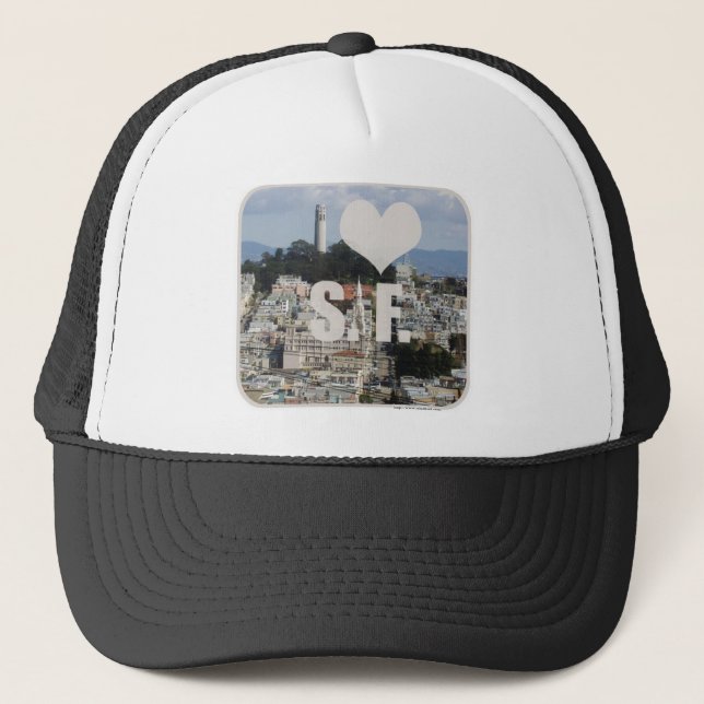 Gorra De Camionero Amo San Francisco (Anverso)