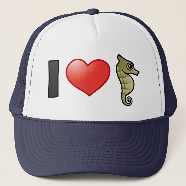 Gorra De Camionero Amo Seahorses (Anverso)