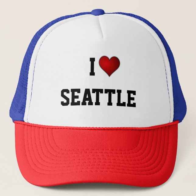 Gorra De Camionero Amo Seattle (Anverso)