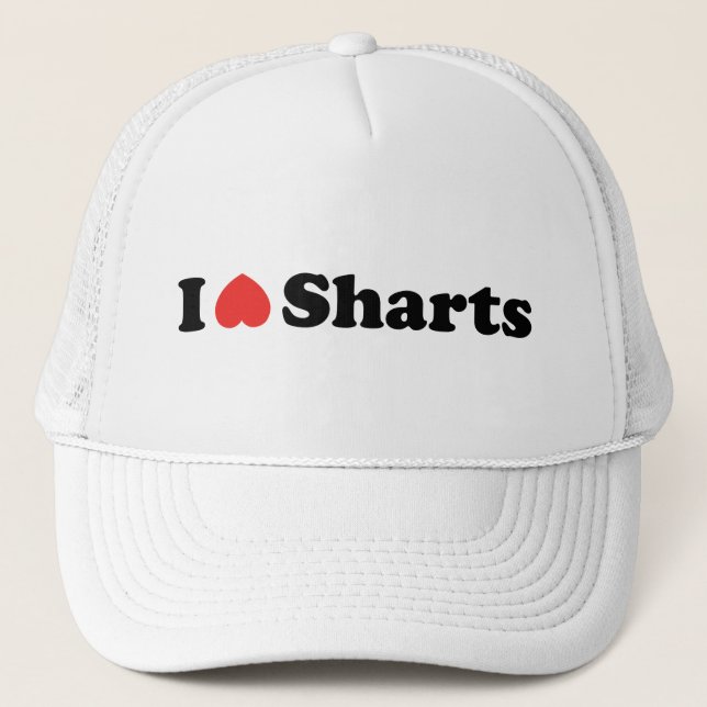 Gorra De Camionero Amo Sharts (Anverso)