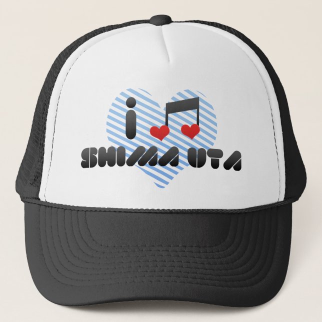 Gorra De Camionero Amo Shima Uta (Anverso)