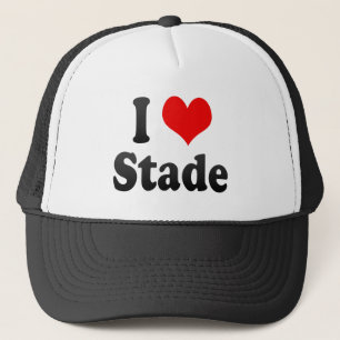 Gorra De Camionero Amo Stade, Alemania. Ich Liebe Stade, Alemania