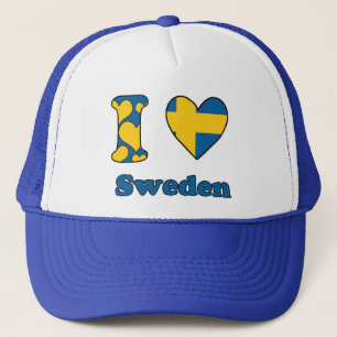 Gorra De Camionero Amo Suecia