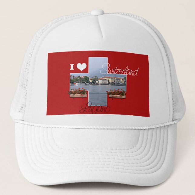 Gorra De Camionero Amo Suiza (Anverso)