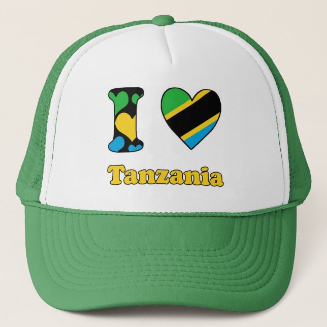Gorra De Camionero Amo Tanzania (Anverso)