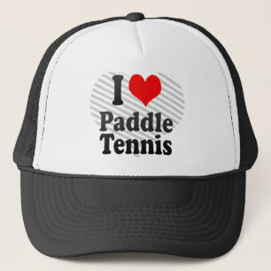 Gorra De Camionero Amo tenis de la paleta