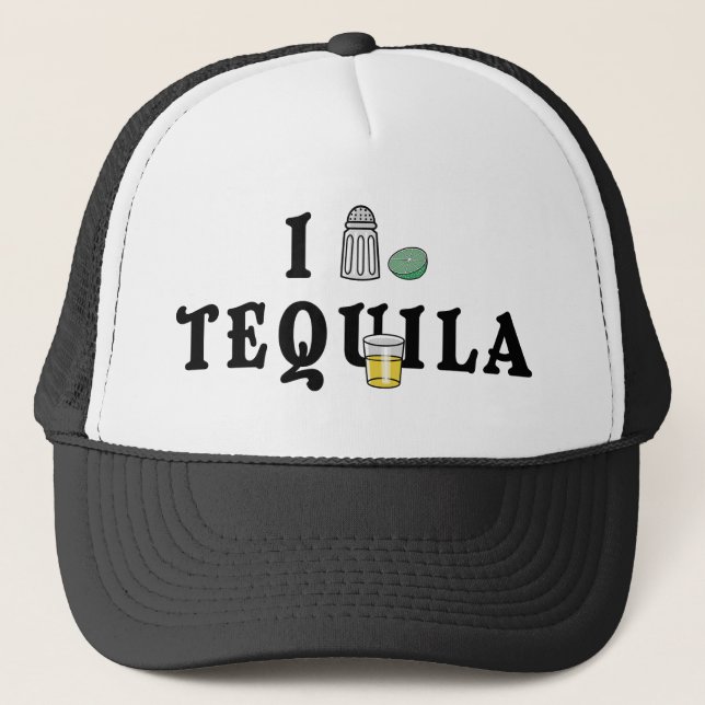 Gorra De Camionero Amo Tequila (Anverso)