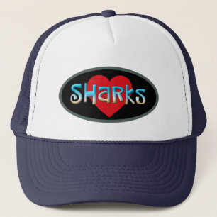 Gorra De Camionero Amo tiburones