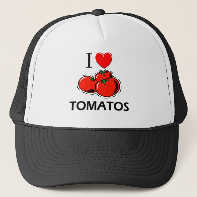 Gorra De Camionero Amo Tomatos (Anverso)