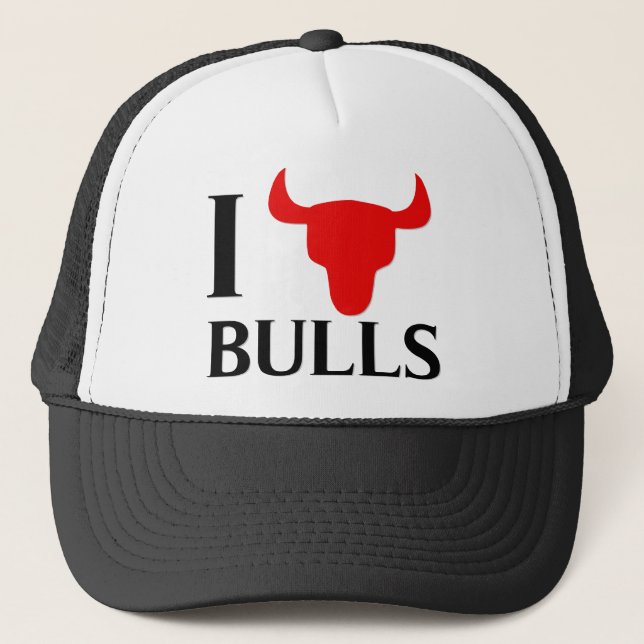 Gorra De Camionero Amo toros (Anverso)
